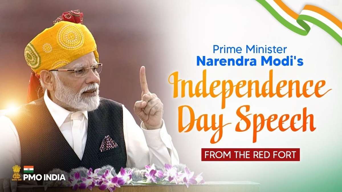 After independence, PM Modi gave the longest speech on Independence Day, broke his own record